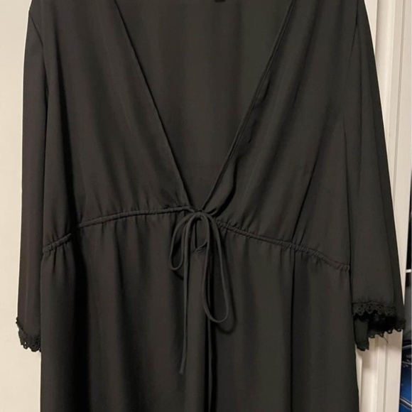 3 dressy black Torrid tops (Plus size 2) - Picture 2 of 5